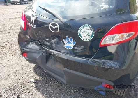 2013 Mazda Mazda2 Sport из США, поврежденный, VIN JM1DE1KY8D0155283